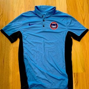 Chicago Cubs Nike Mens Golf Polo - Size M